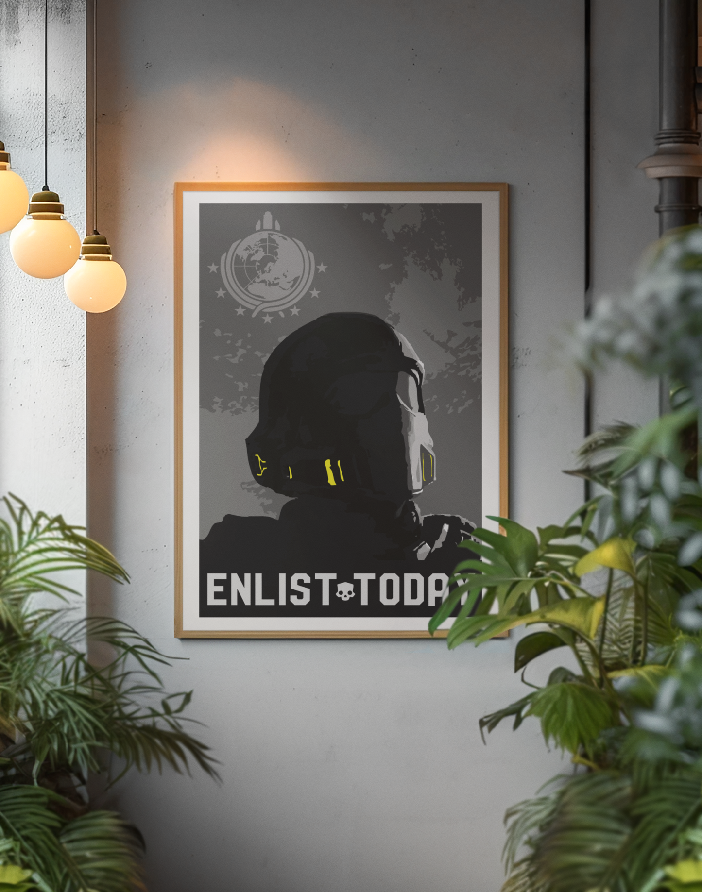 Wall Poster Propaganda - Enlist Today