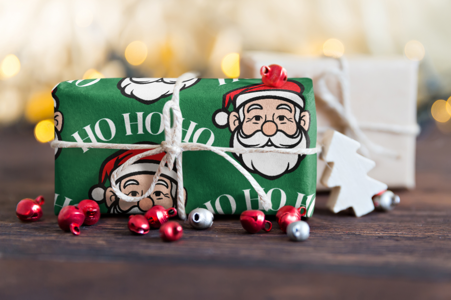 Santa Christmas Wrapping Paper