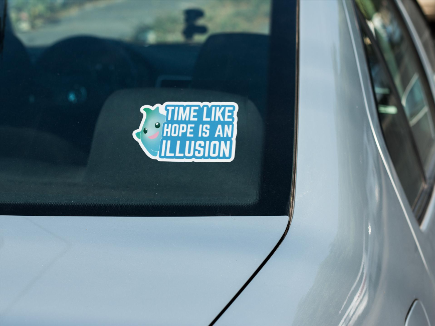 Funny colorful Lumalee vinyl decal sticker