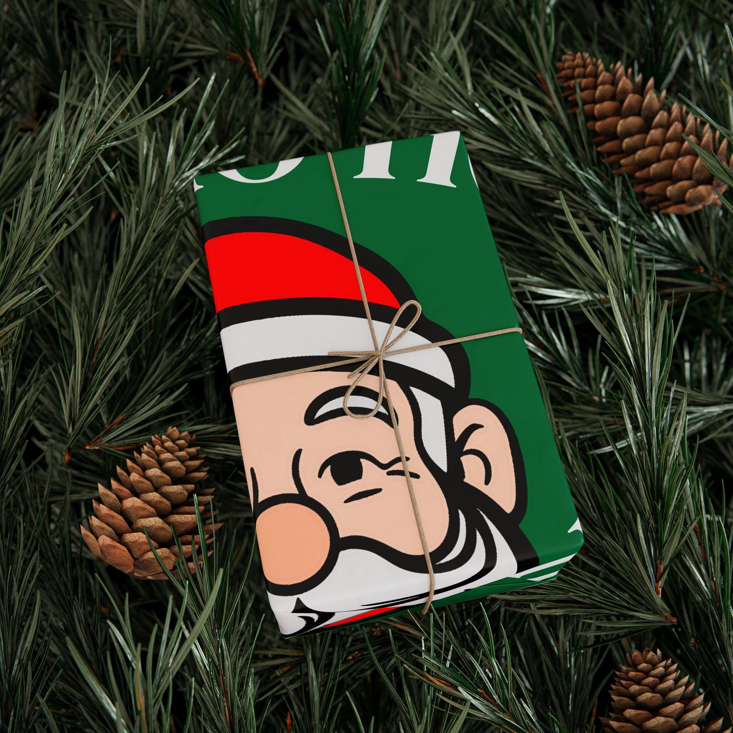 Santa Christmas Wrapping Paper