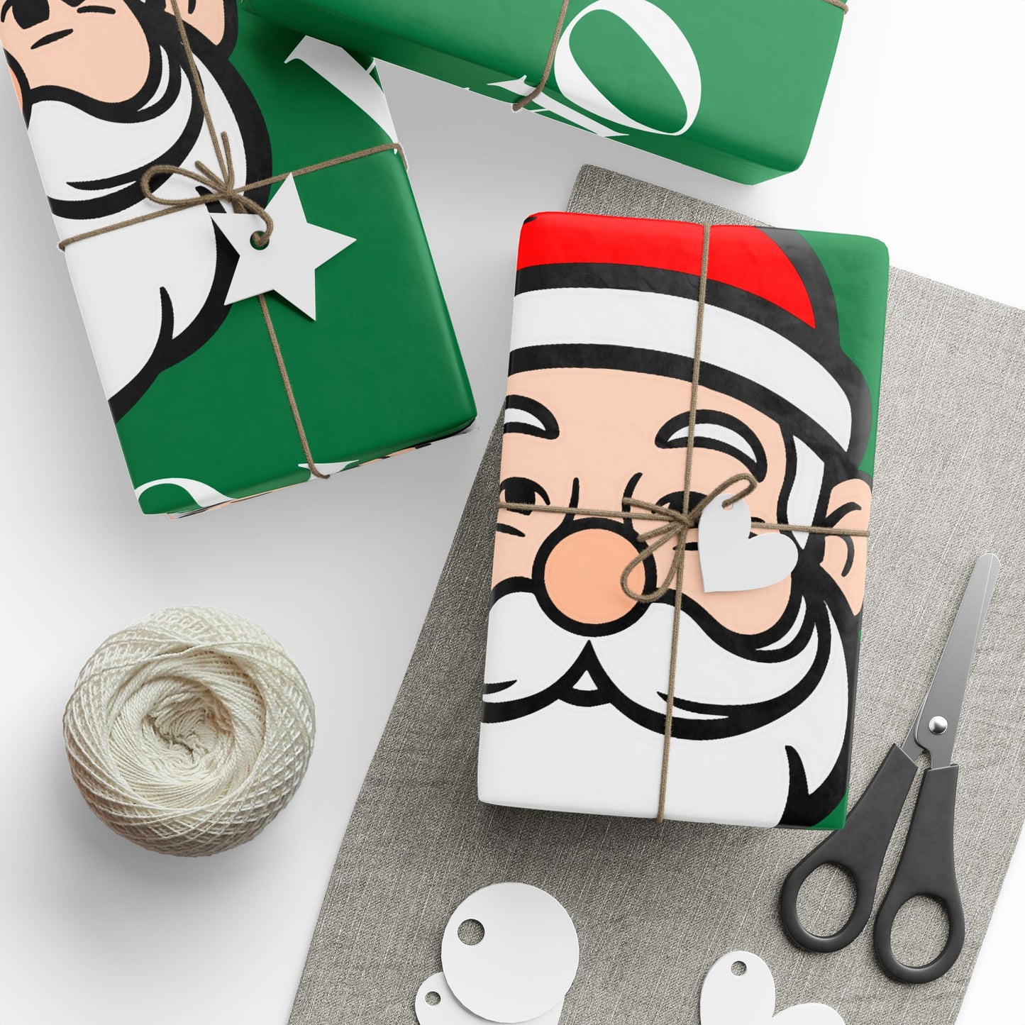 Santa Christmas Wrapping Paper