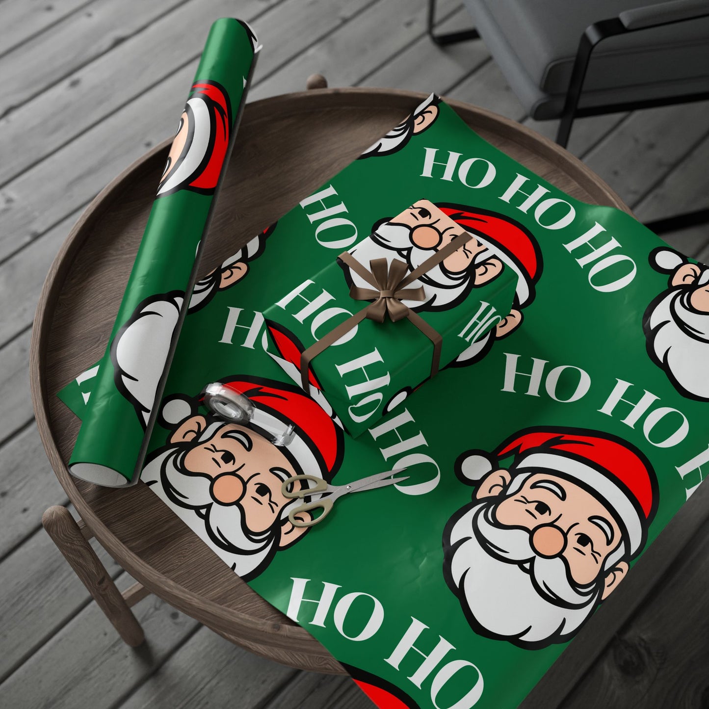 Santa Christmas Wrapping Paper