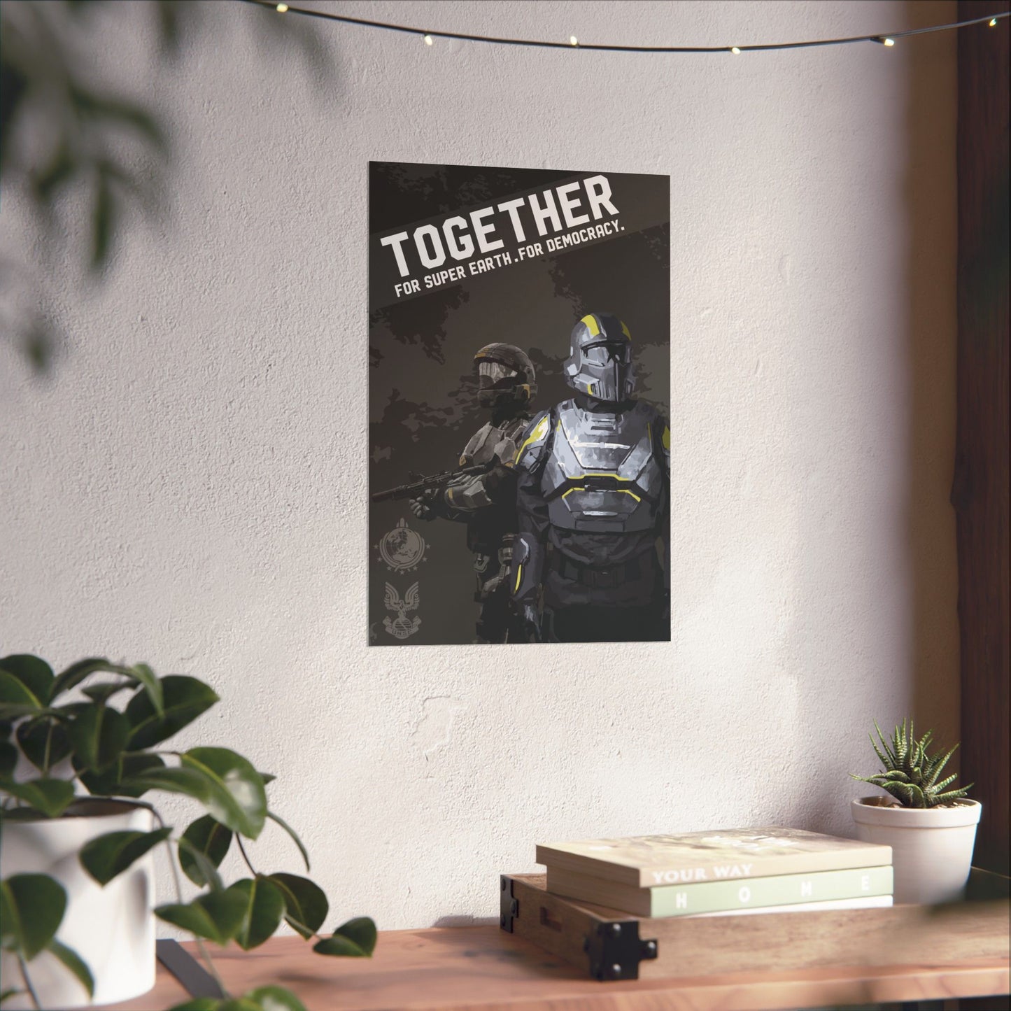 Wall Poster Propaganda - Together