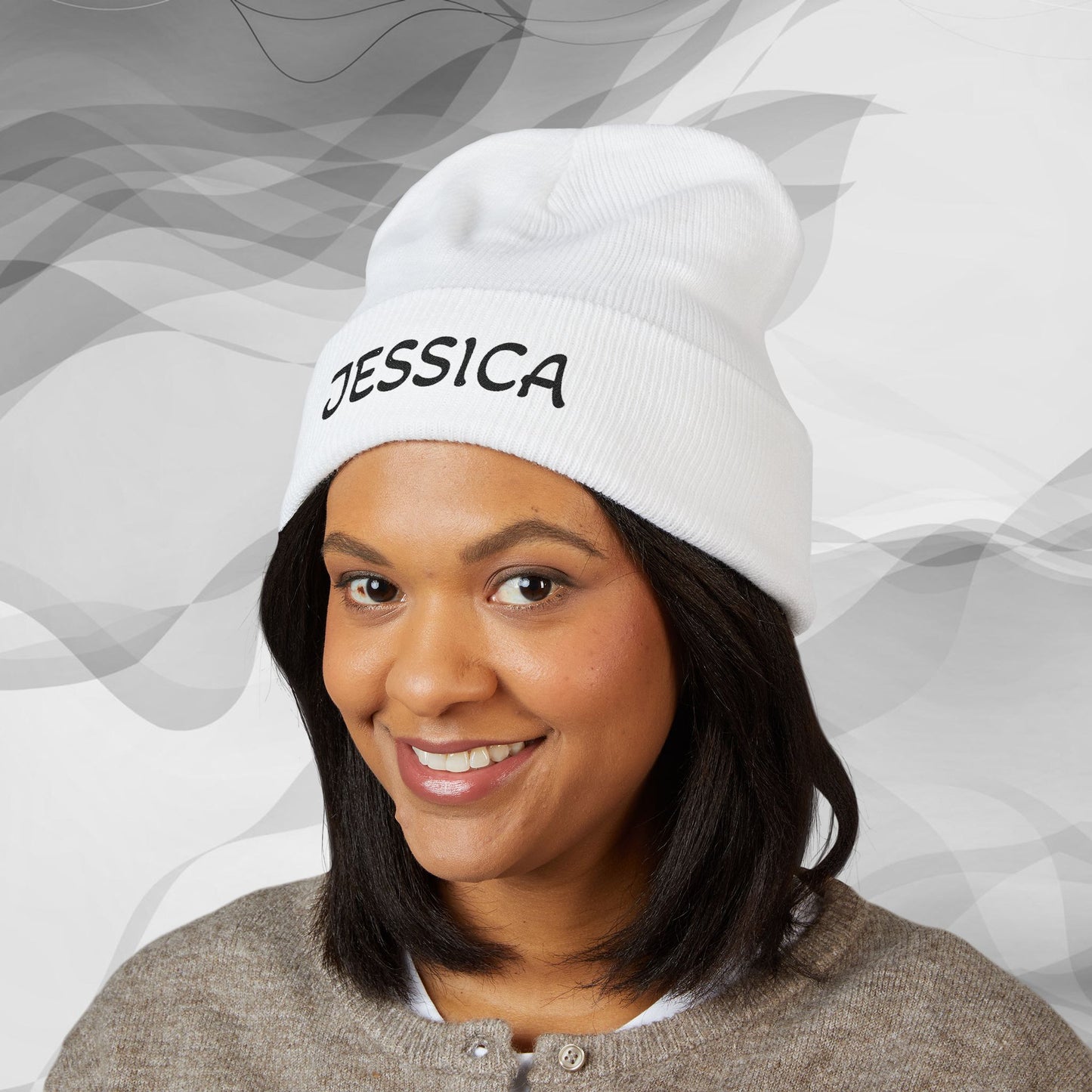 Embroidered Personalize Beanie