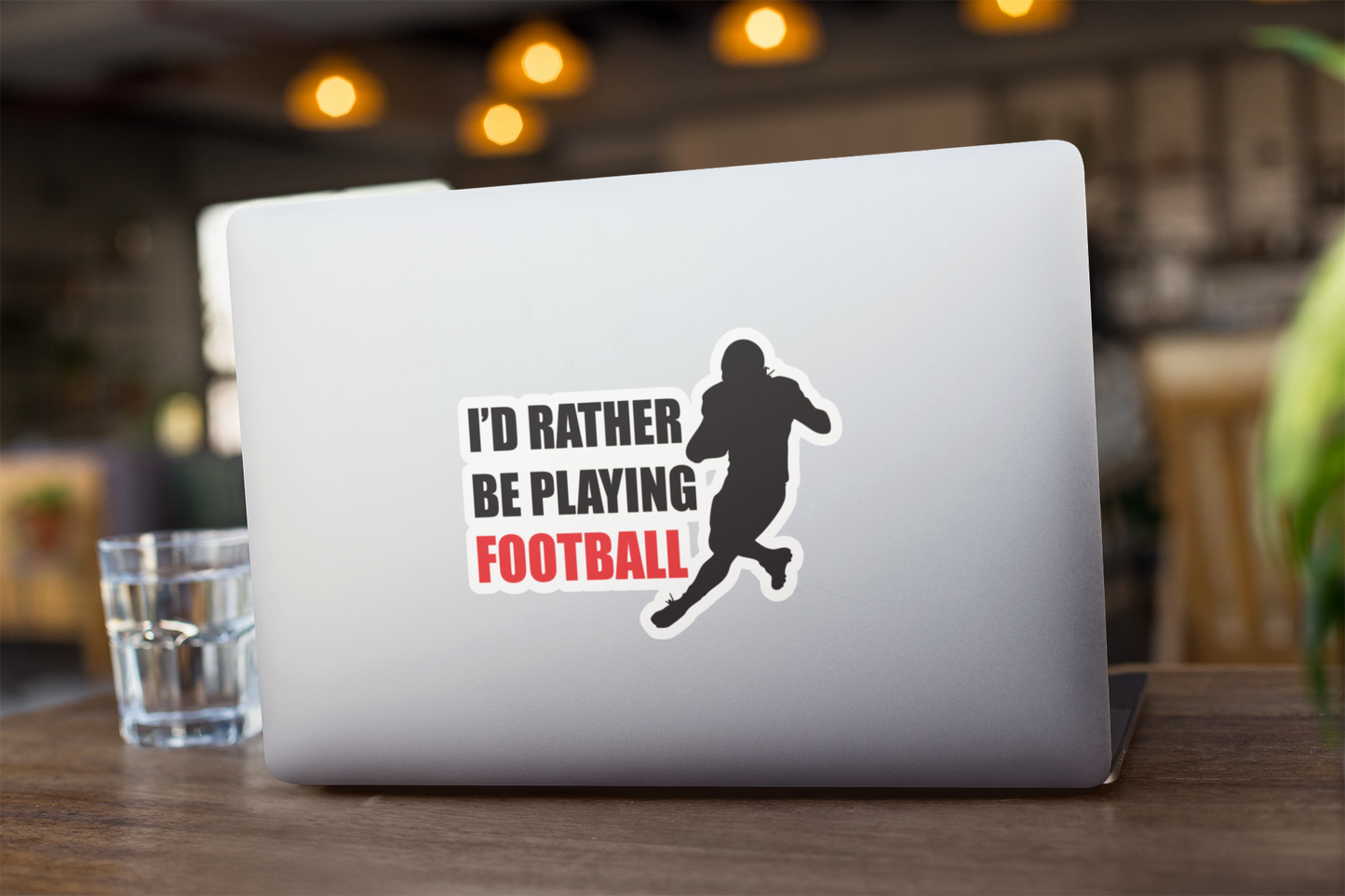 Football vinyl decal sticker