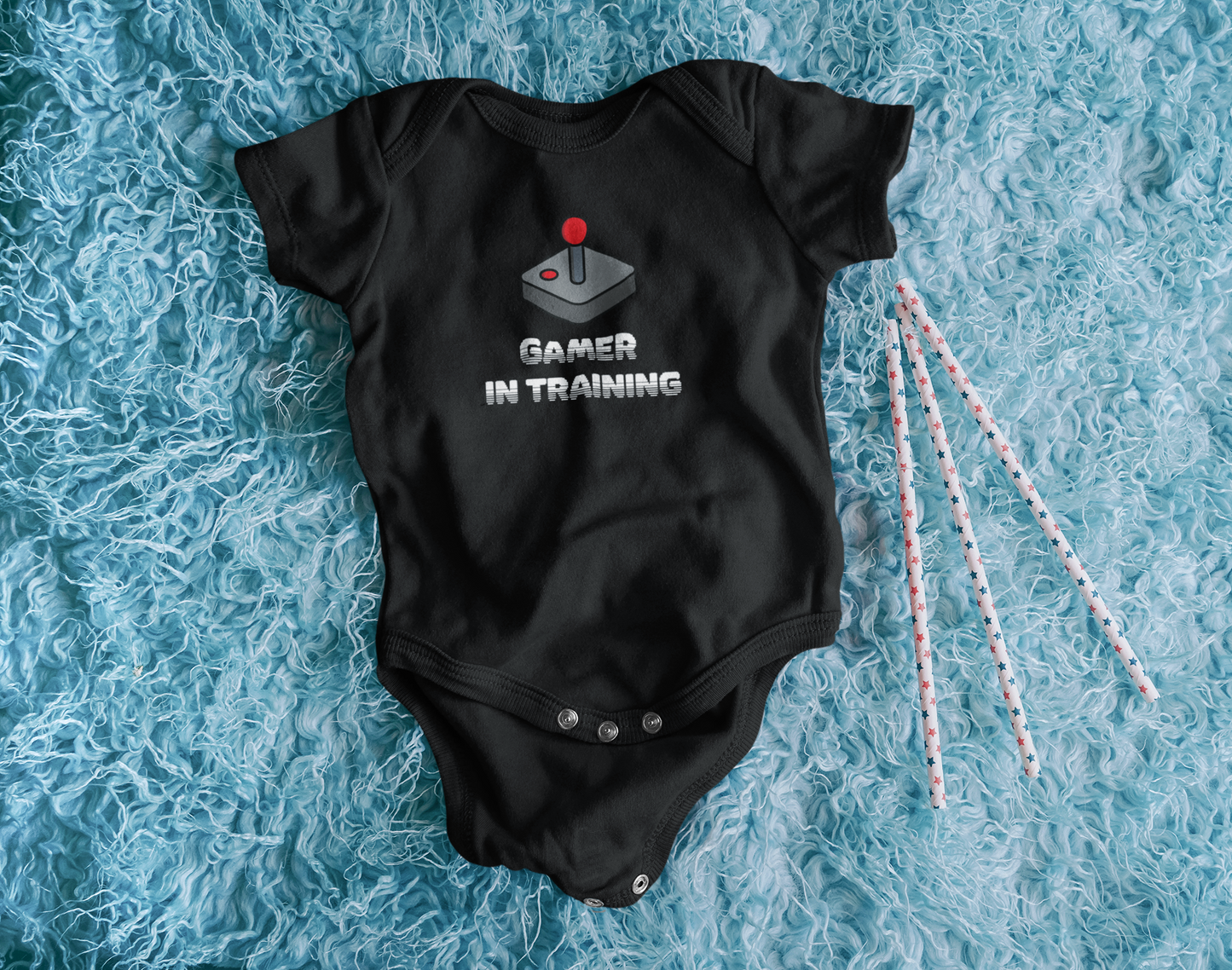 Cotton one-piece newborn bodysuit