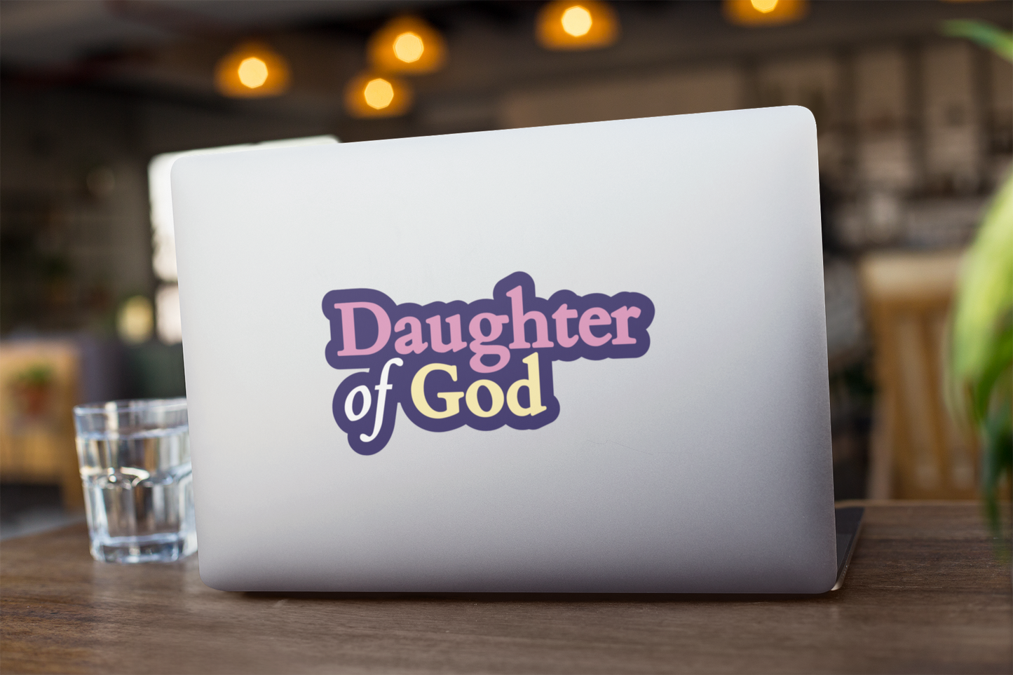 Christian faith Daughter of God vinyl decal sticker