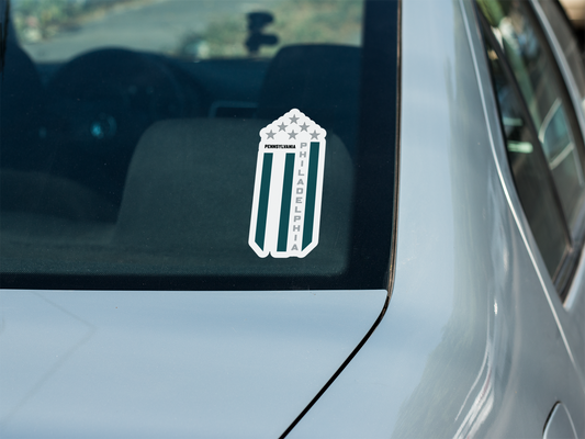 City Pride Philadelphia Vertical Flag Sticker