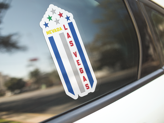 City Pride Las Vegas Vertical Flag Sticker