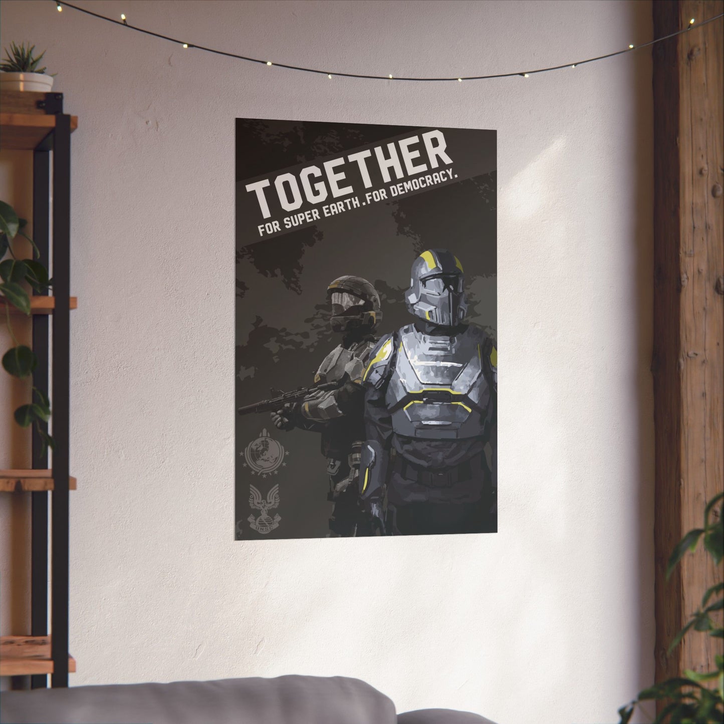 Wall Poster Propaganda - Together