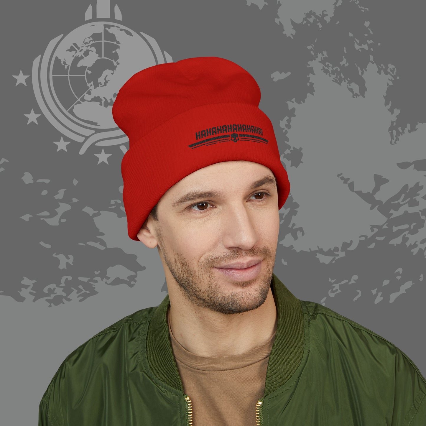 Embroidered Beanie